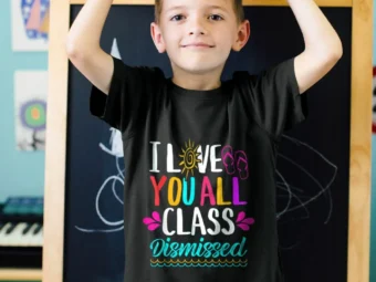 I Love You All Class Dismissed Teacher School Graduation