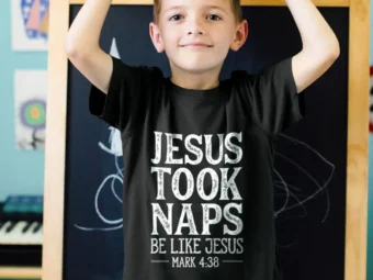 Jesus Took Naps T shirt Christian Funny Gift