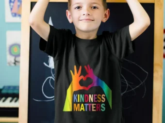 Kindness Matters School Anti-Bullying Autistic T-Shirt Gift