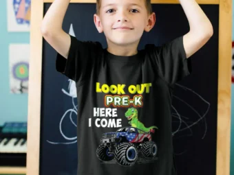 Look Out Pre-K Here I Go Dinosaur Monster Vehicle Back To