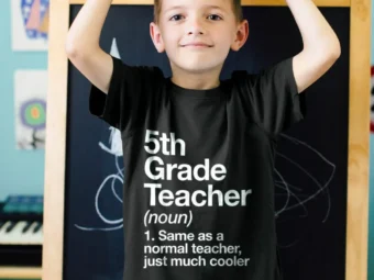 5th Grade Teacher Definition: Funny Back to School First Day