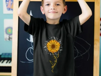 Music Teacher Back to School Musical Hippie Sunflower Gift