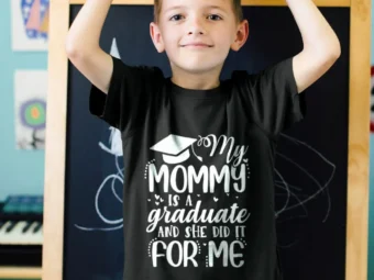 My Mommy is a Graduate Graduating Mom 2021 Funny Proud Kids