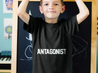 T-Shirt for Antagonist English Literature Teacher Costume