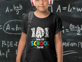 101 Days of School Today - Funny Pet Lover Damatian