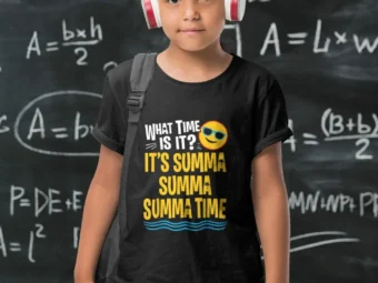 Funny Last Day of School Summertime Palm Tree Teacher Kids