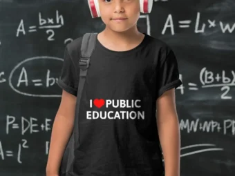 I Love Public Education Support Message to Teachers