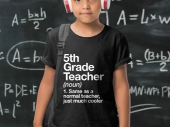 5th Grade Teacher Definition: Funny Back to School First Day