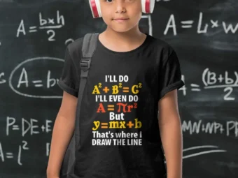 I'll Do A2+B2 =C2 That's Where I Draw the Line Funny Math Premium