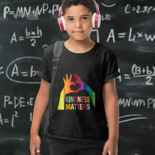 Kindness Matters School Anti-Bullying Autistic T-Shirt Gift