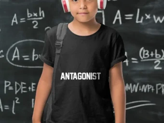 T-Shirt for Antagonist English Literature Teacher Costume