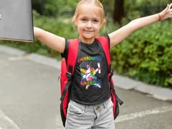 Dabbing Kindergarten Unicorn Graduation Class 2021 Nail It