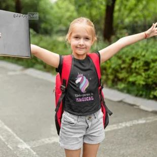 Adorable Kindergarten Is Magical T-Shirt For Little Girl