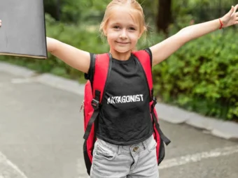 T-Shirt for Antagonist English Literature Teacher Costume