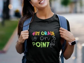 Cactus Teacher Shirt, Cute 4th Grade Teacher T-Shirt