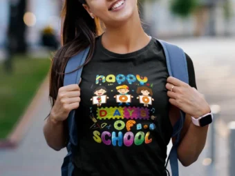 Happy 100 Days of School Shirt - 100th Day Of School Shirt