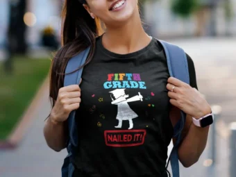 5th Grade Graduate Nails It Dabbing Class of 2021