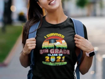 I Survived 8th Grad Quarantined Class Of 2021 Grad