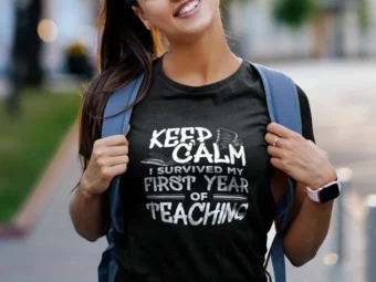I Survived my First Year Teaching Summer Teacher Shirt