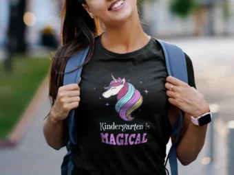 Adorable Kindergarten Is Magical T-Shirt For Little Girl