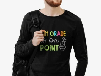 Cactus Teacher Shirt, Cute 4th Grade Teacher T-Shirt