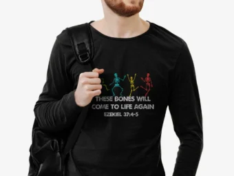 Christian Halloween Shirt Cross Bible Verse
