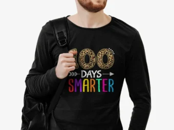 100 Days Smarter Kindergarten Child 100th day of school