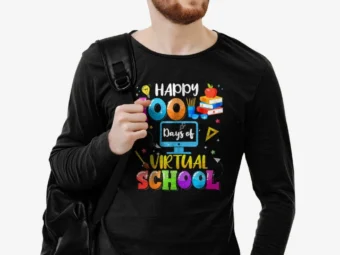 Happy 100th Day of School Virtual Learning Teachers Students
