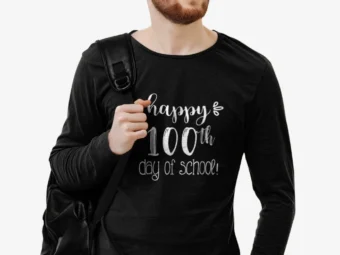 Happy 100th School Day T-Shirt for Teachers Administrator