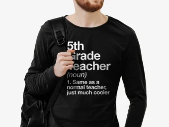 5th Grade Teacher Definition: Funny Back to School First Day