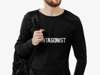 T-Shirt for Antagonist English Literature Teacher Costume