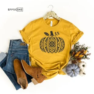 Fall Swirl Pumpkin Pumpkin Everything T-Shirt