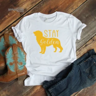 Stay Golden Dog T-Shirt