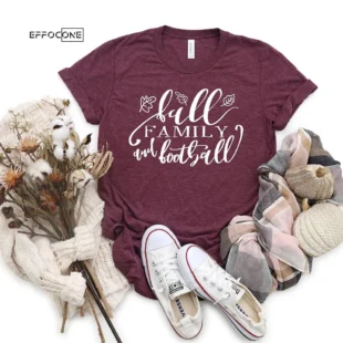 Fall Family And Football T-Shirt