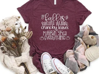 Fall Is Sweat Weather Shirt Fall T-Shirt