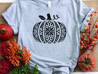 Fall Swirl Pumpkin Pumpkin Everything T-Shirt