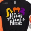 Hocus Pocus Bitches Halloween T-shirt