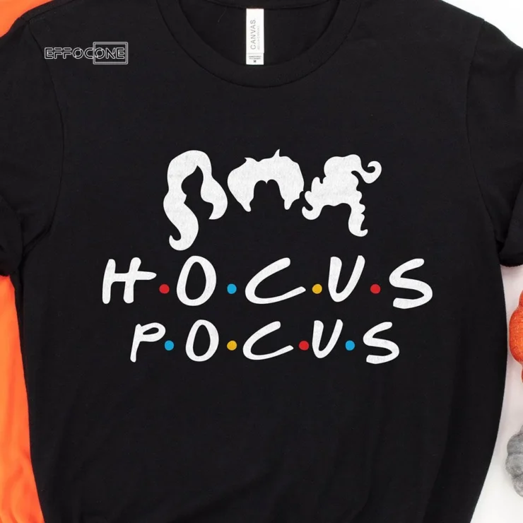 Hocus Pocus Friends Halloween T-Shirt