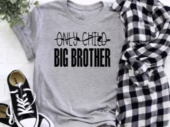 Only Child Big Brother Promoted T-shirt