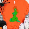 Pin up Zombie Halloween T-Shirt