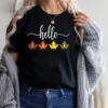 Hello Fall Thanksgiving T-Shirt