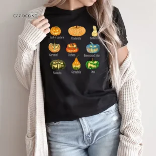 Varieties Pumpkin Patch Farm T-Shirt