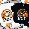 Halloween Boo Rainbow Party T-Shirt