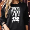 Halloween SKELETON RIB CAGE Bones Sweatshirts