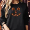 PUMKIN FACE Halloween Sweatshirt