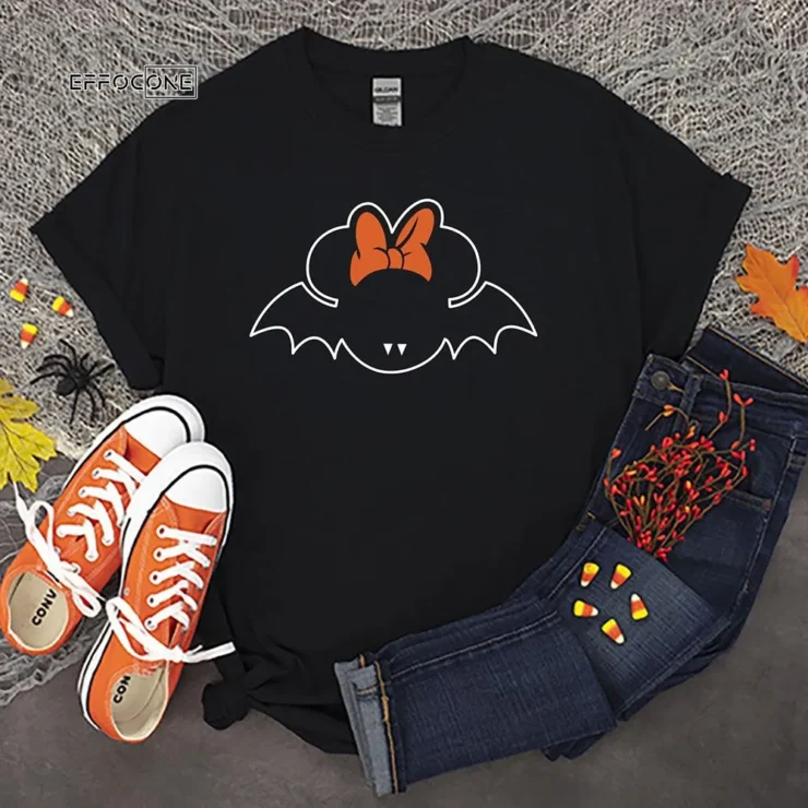 VAMPIRE BAT MINNIE Halloween T shirt