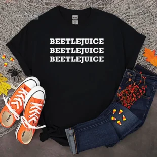 BEETLEJUICE HALLOWEEN Scary Movie Inspired T-shirt