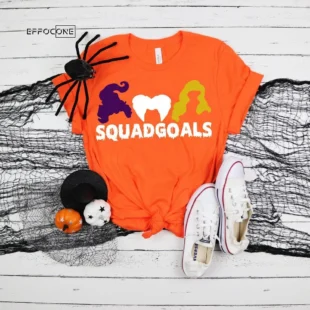 Squad Goals Halloween Witch T-Shirt