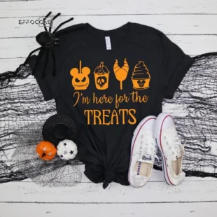 I'm Here For The Treats Halloween T-Shirt