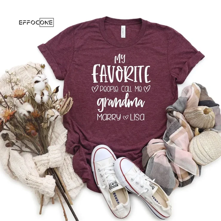 My Favorite People Call Me Grandma T-Shirt